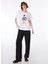 Kırık Beyaz Kadın Bisiklet Yaka Basic T-Shirt F4SL-TST0212 2