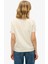 Ekru Kadın Normal T-Shirt W1011614A 4
