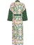 Lisa Lina Yeşil Kadın V Oversize Kimono LLBW0016 2