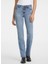 Koyu Mavi Kadın Normal Denim Pantolon Gj G08 Mıd Rıse Stra - Eco Recy Co 2