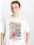 Ekru Kadın Loose Fit T-Shirt W2510753102-LOOSE Fit T-Shirt 4