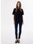 Siyah Kadın Oversize T-Shirt TS1250070111 1