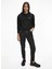 Kapüşonlu Normal Kalıp Siyah Kadın Sweatshirt J20J213178BAE 1
