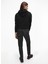Kapüşonlu Normal Kalıp Siyah Kadın Sweatshirt J20J213178BAE 4