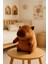 Capybara Oturan Peluş, Uyku Arkadaşı Kapibara Peluş Yastık 25 Cm 1