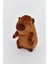 Capybara Oturan Peluş, Uyku Arkadaşı Kapibara Peluş Yastık 25 Cm 4