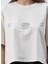 Bej Kadın Orta T-Shirt Kadın Core Oversıze Mıd-Leng T-Shır 4