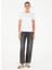 Beyaz Kadın Slim Fit Düz T-Shirt Sımo 4