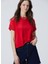 Kırmızı Kadın Basic T-Shirt 1094696 1