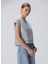 Gri Kadın Bisiklet Regular Fit Sweatshirt 1094660 4