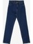 Yüksek Bel Dar Paça Straight Indigo Kadın Denim Pantolon 1090209 1