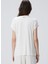 Ekru Kadın Basic T-Shirt 1094687 5