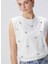 Ekru Kadın Basic T-Shirt 1094693 1