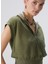 Haki Kadın Dik Basic Sweatshirt 1094671 2