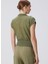 Haki Kadın Dik Basic Sweatshirt 1094671 5