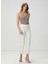 Beyaz Kadın Straight Denim Pantolon 1094617 1