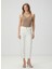 Beyaz Kadın Straight Denim Pantolon 1094617 2