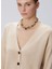 Bej Kadın V Regular Fit Hırka 1094753 2