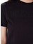 Siyah Kadın Standart Baskılı T-Shirt 76PAHE03 5