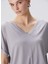 Gri Kadın Basic T-Shirt 1094709 2