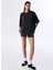 Antrasit Kadın Oversize T-Shirt TS1250070159 3