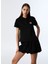 Siyah Kadın Regular Fit T-Shirt TS1250070158 2