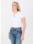Beyaz Kadın Slim Fit T-Shirt 50512000 3