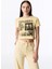 Sarı Kadın Rahat T-Shirt TS1250070246 2