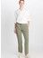 Haki Kadın Regular Fit Pantolon W2510508801-TENCEL Pantolon 1