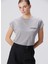 Gri Kadın Basic T-Shirt 1094730 1