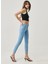 Kadın Yüksek Bel Super Skinny Denim Pantolon L32ETVZB 2