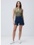 Haki Kadın Polo Regular Fit Kazak 1094764 3