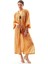 Sarı Kadın Geniş Dökümlü Desenli Kimono MVMRWKM13 2