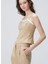 Bej Kadın Slim Fit Bluz 1094908 1