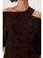 Pullu Cut Out Triko Kazak 3