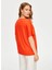 Turuncu Kadın Standart T-Shirt US25TSH118 5