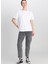 Ekru Kadın Regular Fit T-Shirt W2510736102-REGULAR Fit Cepli T-Shi 1