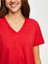 %100 Pamuk V Yaka T-Shirt 007 4
