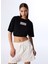 Siyah Kadın Dar T-Shirt TS1250070143 2