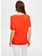 Turuncu Kadın Bol Kesim T-Shirt BS25TSH001 5