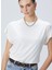 Ekru Kadın Basic T-Shirt 1094625 1
