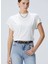 Ekru Kadın Basic T-Shirt 1094625 3