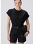 Siyah Kadın Basic T-Shirt 1094625 1