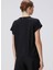 Siyah Kadın Basic T-Shirt 1094625 5