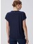 Lacivert Kadın Basic T-Shirt 1094625 5