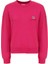 Fuşya Kadın Yuvarlak Standart Baskılı Sweatshirt 77CBIT01 1