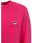 Fuşya Kadın Yuvarlak Standart Baskılı Sweatshirt 77CBIT01 2