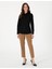 Siyah Slim Fit Uzun Kollu Gömlek 4