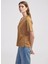 Ipekyol Kahverengi Kadın Oversize T-Shirt IS1250070169 3