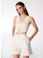 Beyaz - Bej Kadın Basic Şort F4SL-SHT0174 1